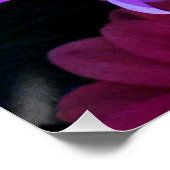 ピンク素晴らしとパープルサボテン ポスター (コーナー)