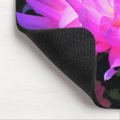 ピンク素晴らしとパープルサボテン マウスパッド (コーナー)