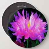 ピンク素晴らしとパープルサボテン 缶バッジ (正面&裏面)