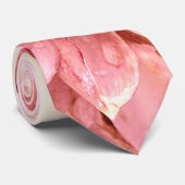 ピンク素晴らしのダリアの花頭を閉じる ネクタイ (ロール)