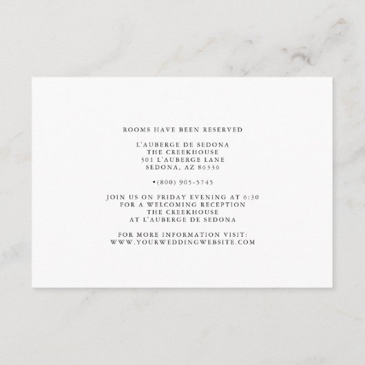 ピンク素晴らしデイジー エンクロージャーカード (裏面)