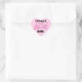 ピンク素晴らしトータルなにTシャツ&ギフト ハートシール (バッグ)