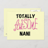 ピンク素晴らしトータルなにTシャツ&ギフト ポストカード (正面/裏面)