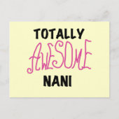 ピンク素晴らしトータルなにTシャツ&ギフト ポストカード (正面)