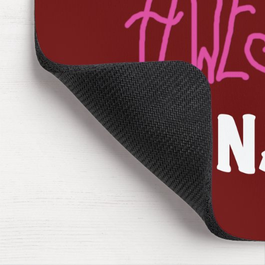 ピンク素晴らしトータルなにTシャツ&ギフト マウスパッド (コーナー)