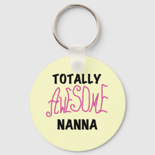 ピンク素晴らしトータルNanna Tシャツとギフト キーホルダー