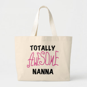 ピンク素晴らしトータルNanna Tシャツとギフト ラージトートバッグ