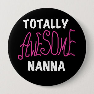 ピンク素晴らしトータルNanna Tシャツとギフト 缶バッジ