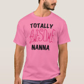 ピンク素晴らしトータルNanna Tシャツとギフト Tシャツ (正面)