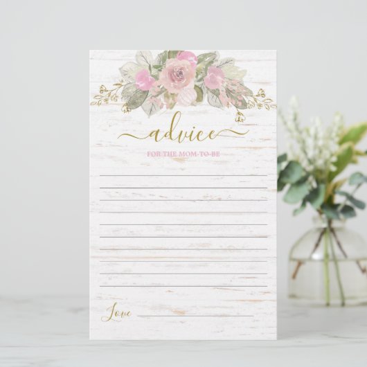 ピンク素朴のカボチャのアドバイスは、お母さんがカードになる (スタンド正面)