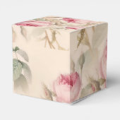 ピンク素朴のバラ フェイバーボックス (裏面サイド)