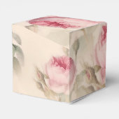 ピンク素朴のバラ フェイバーボックス (裏面サイド)