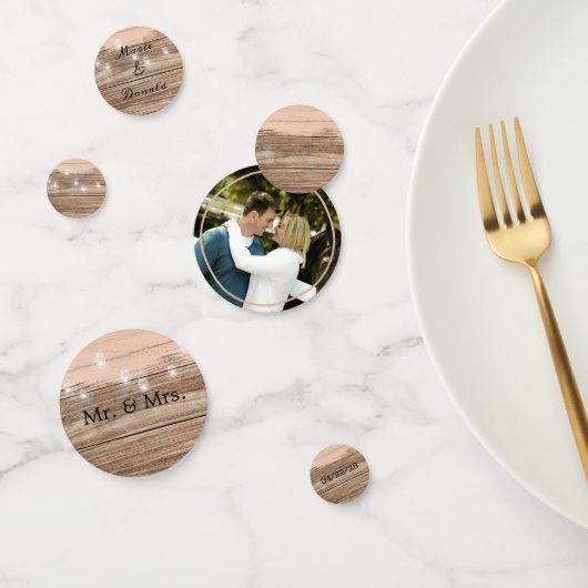 ピンク素朴の木と提灯 コンフェッティ (グループ)