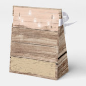 ピンク素朴の木と提灯 フェイバーボックス (裏面サイド)