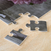 ピンク素朴の牡丹とフローラの静物生活 ジグソーパズル (側面)