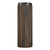 ピンク素朴の蝶の熱パーソナライズされたタンブラー タンブラー (裏面)