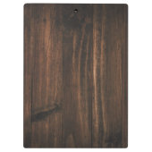 ピンク素朴の蝶クリップボード クリップボード (裏面)