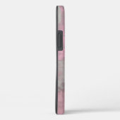 ピンク素朴ググレームロー抽象芸術アートNr42モノグラム Case-Mate iPhoneケース (裏面 / 右)