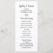 ピンク素朴デイジーカウボーイブーツウェスタン結婚ズ プログラム (裏面)