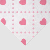 ピンク素朴ハートバレンティンデイコレクション 薄葉紙 (詳細)