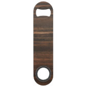 ピンク素朴バタフライパーソナライズされたバー鍵 スピード栓抜き (裏面)