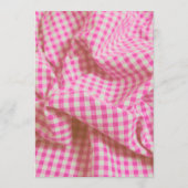 ピンク素朴フローラ退職パーティー 招待状 (裏面)