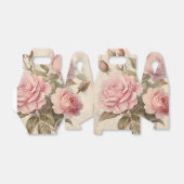 ピンク素朴ローズブーケ フェイバーボックス (折り畳みなし)