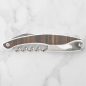 ピンク素朴蝶コルクねじ ソムリエナイフ (裏面)