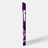 ピンク紫の玉にフクロウを入れたミュージカル猫 Case-Mate iPhoneケース (裏面 / 左)