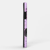 ピンク紫の蝶 Case-Mate iPhoneケース (裏面/右)