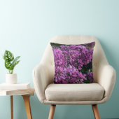 ピンク紫色のライラック |ロマンチックなピンクのフローラ写真 クッション (椅子)