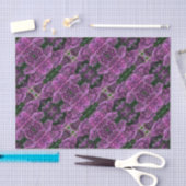 ピンク紫色のライラック |ロマンチックなピンクのフローラ写真 薄葉紙 (クラフト)