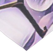 ピンク紫色の可愛い蘭の花スケッチ テーブルクロス (アングル)