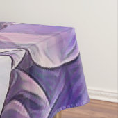 ピンク紫色の可愛い蘭の花スケッチ テーブルクロス (インサイチュ)