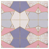 ピンク紫色の幾何学的パターン ファブリック (クローズアップ)