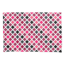 ピンク紫色の幾何学的パターン