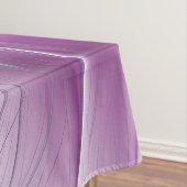 ピンク紫色の花の情熱抽象芸術フラクタルアート テーブルクロス (インサイチュ)