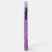 ピンク紫色の花の情熱抽象芸術フラクタルアート Case-Mate iPhoneケース (裏面/左)