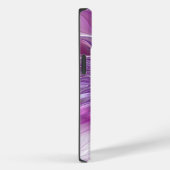 ピンク紫色の花の情熱抽象芸術フラクタルアート Case-Mate iPhoneケース (裏面 / 右)
