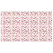 ピンク紫色の花 テーブルクロス (正面(横))