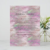 ピンク結婚のバスケット記号 (スタンド正面)