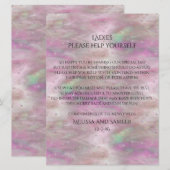 ピンク結婚のバスケット記号 (正面/裏面)