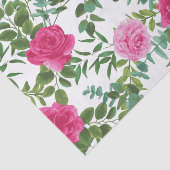 ピンク結婚のモダンフローラ 薄葉紙 (詳細)