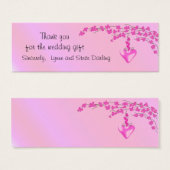 ピンク結婚の花 (正面&裏面)