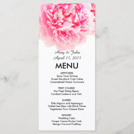 ピンク結婚牡丹の多い牡丹3 メニュー