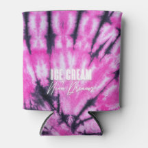 ピンク絞り染めクーラーボックス