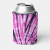 ピンク絞り染めクーラーボックス 缶クーラー (缶裏面)