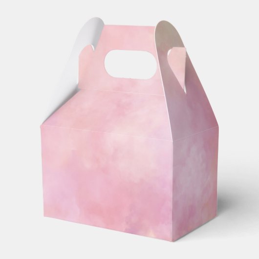 ピンク絞り染め フェイバーボックス (正面サイド)