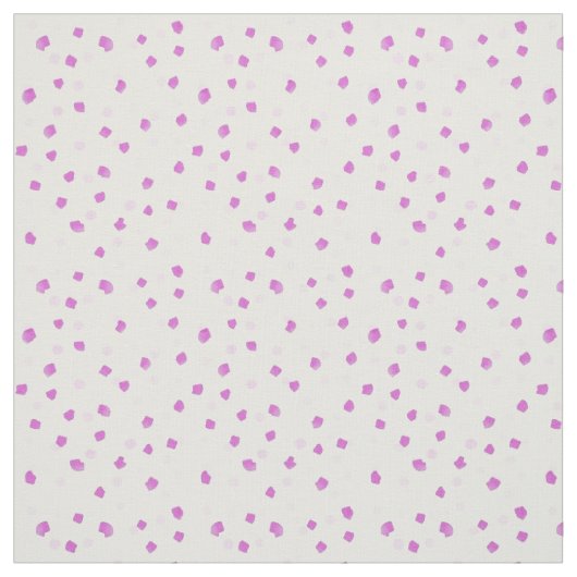 ピンク絵を描スポット生地 ファブリック (見本)