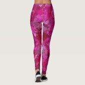 ピンク絵を描ボール レギンス (裏面)